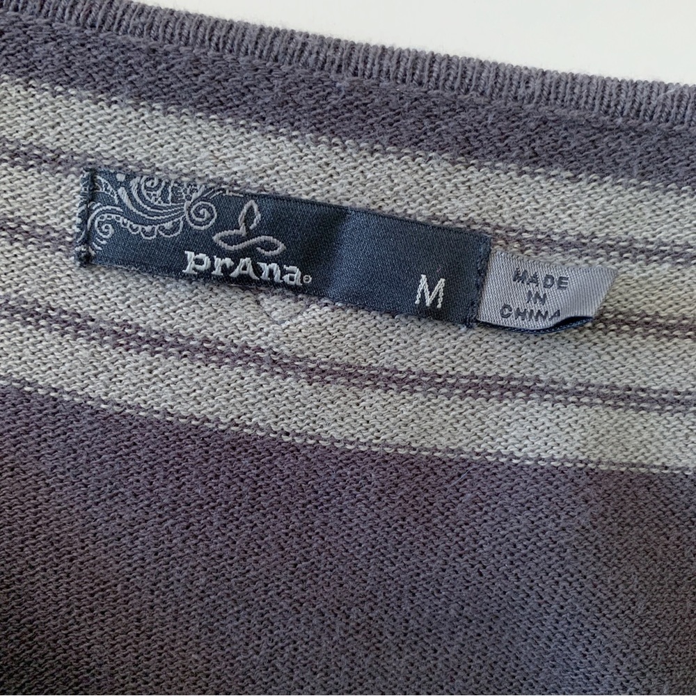 Prana Sydney Striped Knit Sweater Dress Medium - Picture 5 of 7